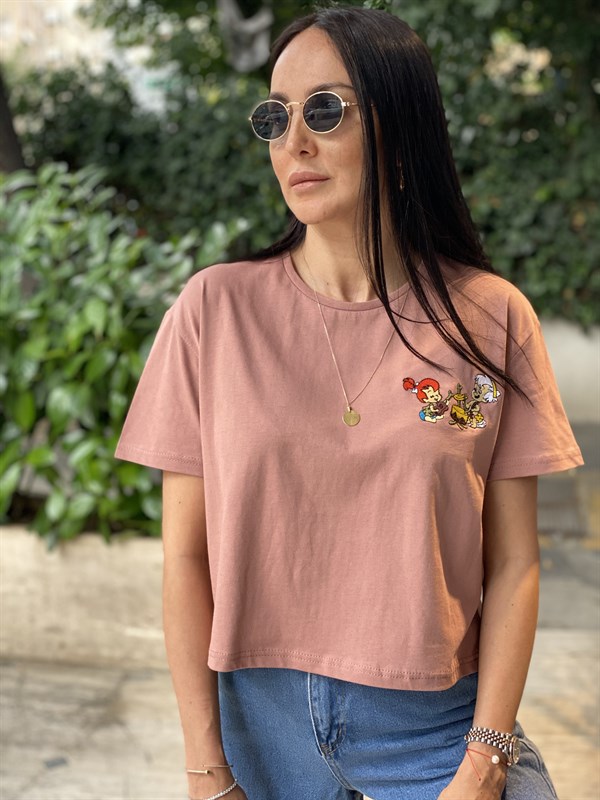 Pudra  Çakıl&Bambam T-Shirt