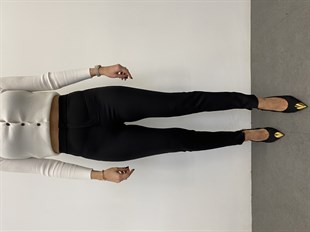 Siyah  Slim-Fit Tayt Pantolon